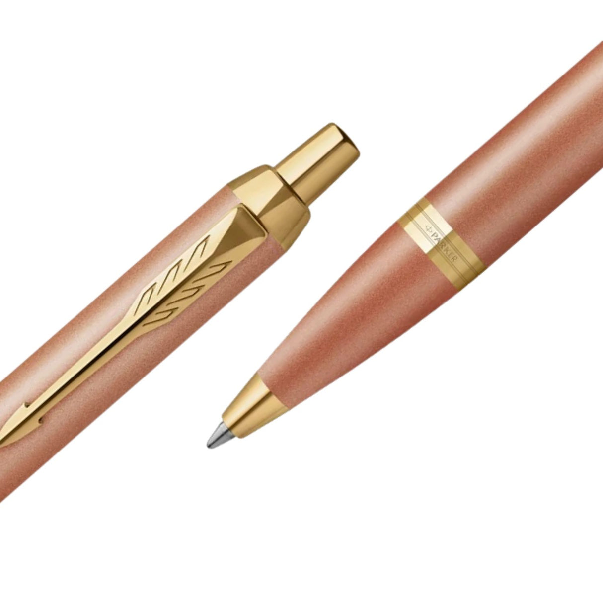 Parker - Bolígrafo IM Writing Rituals Tinta Azul, Punta M, Uplifting Orange