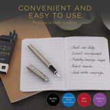 Parker - Pack 6 Cartuchos de Tinta para Pluma Quink Mini