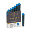 Parker - Pack 6 Cartuchos de Tinta para Pluma Quink Mini