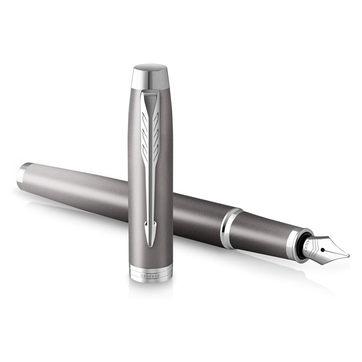 Parker - Pluma IM Writing Rituals Tinta Azul, Punta M, Calming Grey