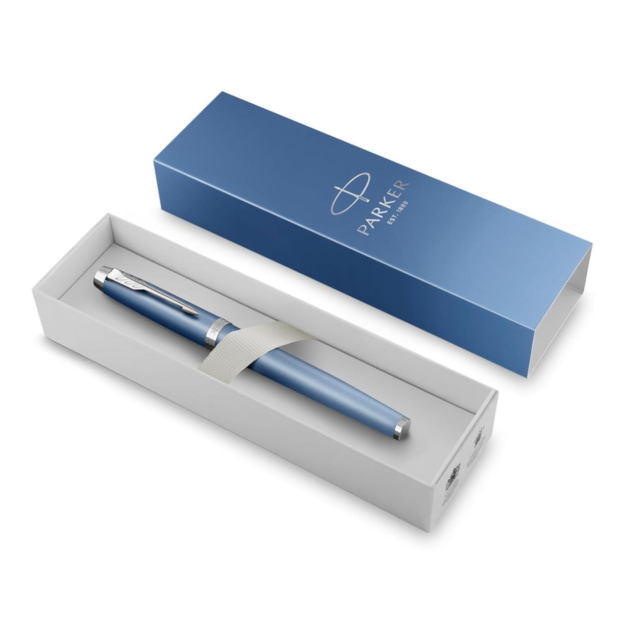 Parker - Pluma IM Writing Rituals Tinta Azul, Punta M, Peaceful Blue