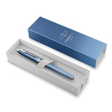 Parker - Pluma IM Writing Rituals Tinta Azul, Punta M, Peaceful Blue