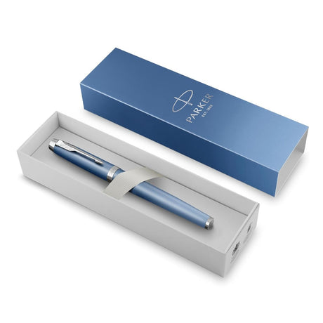Parker - Pluma IM Writing Rituals Tinta Azul, Punta M, Peaceful Blue