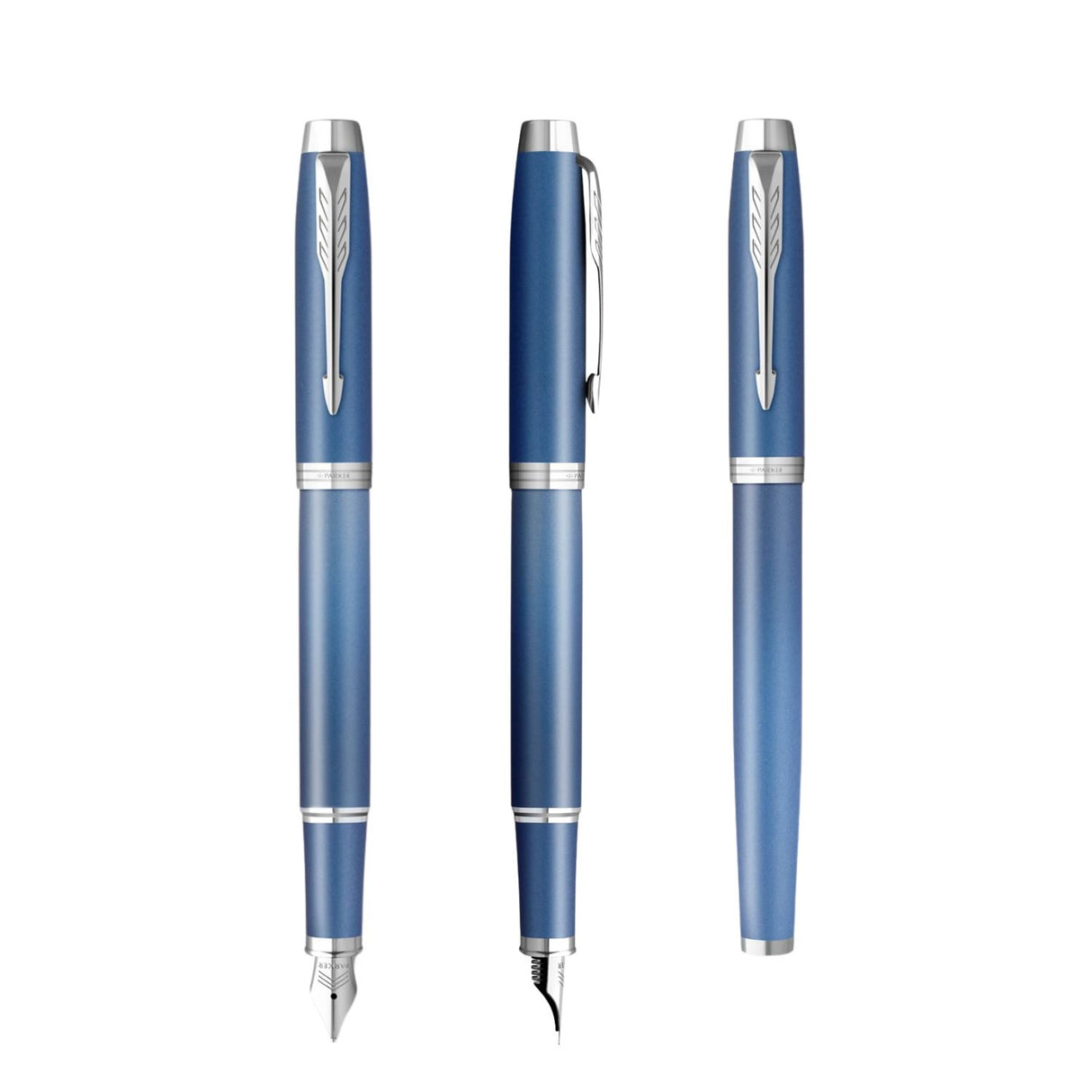 Parker - Pluma IM Writing Rituals Tinta Azul, Punta M, Peaceful Blue