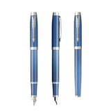 Parker - Pluma IM Writing Rituals Tinta Azul, Punta M, Peaceful Blue