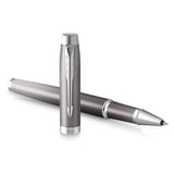Parker - Rollerball IM Writing Rituals Tinta Azul, Punta F, Grey