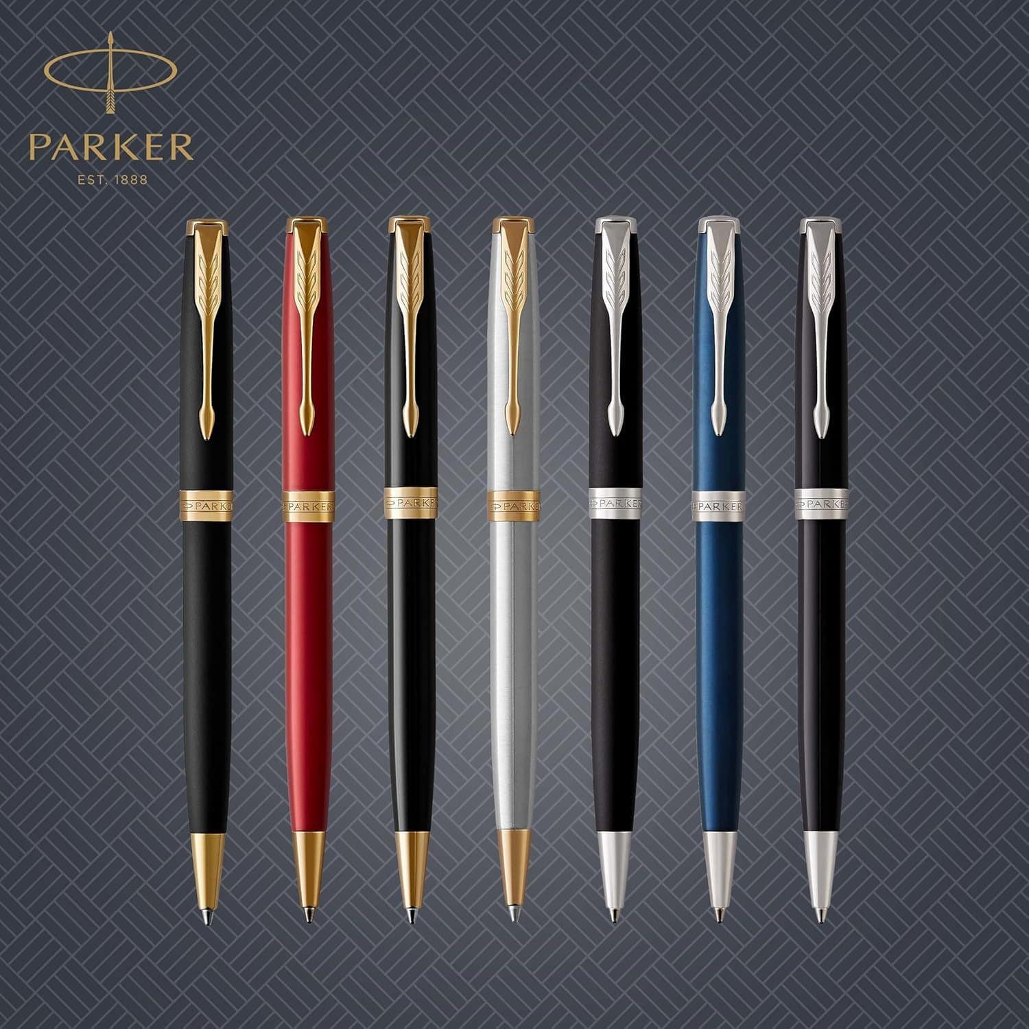 Boligrafo Parker Sonnet Black Lacquer Gold Trim – Dibu Chile