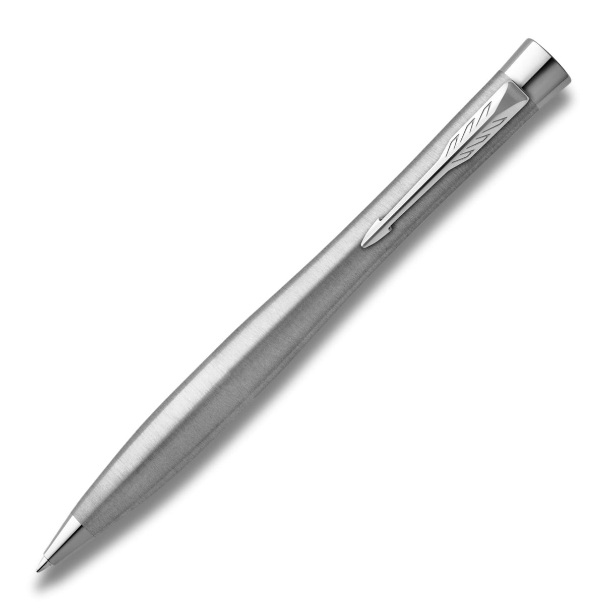 Parker Urban Twist - Boligrafo Metro Metallic, Chrome Trim