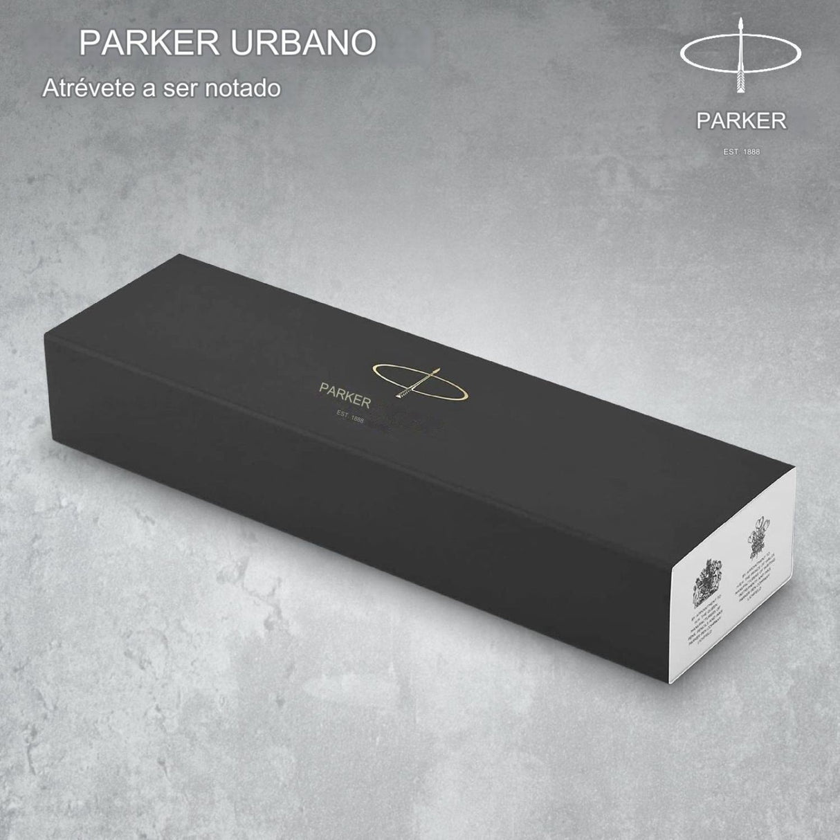 Parker Urban Twist - Boligrafo Muted Black, Chrome Trim