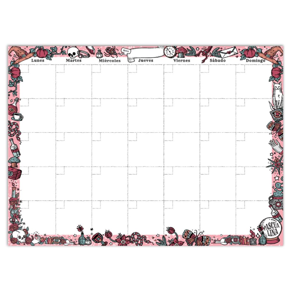 Pascualina - Planner Mensual