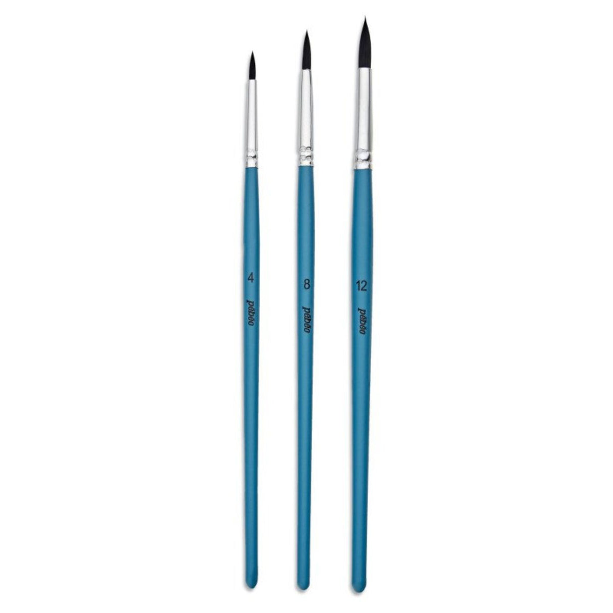 Pebeo Aquarelle - Set 3 Pinceles para Acuarela Redondos