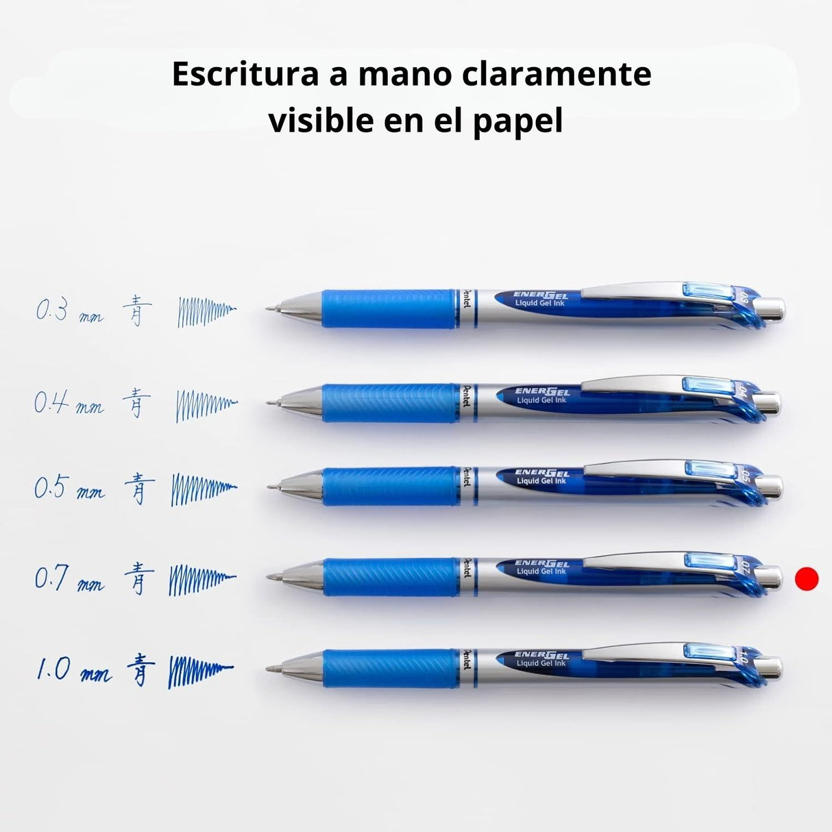 Pentel - Lápiz Gel Energel Bullet Tip 0,7 mm