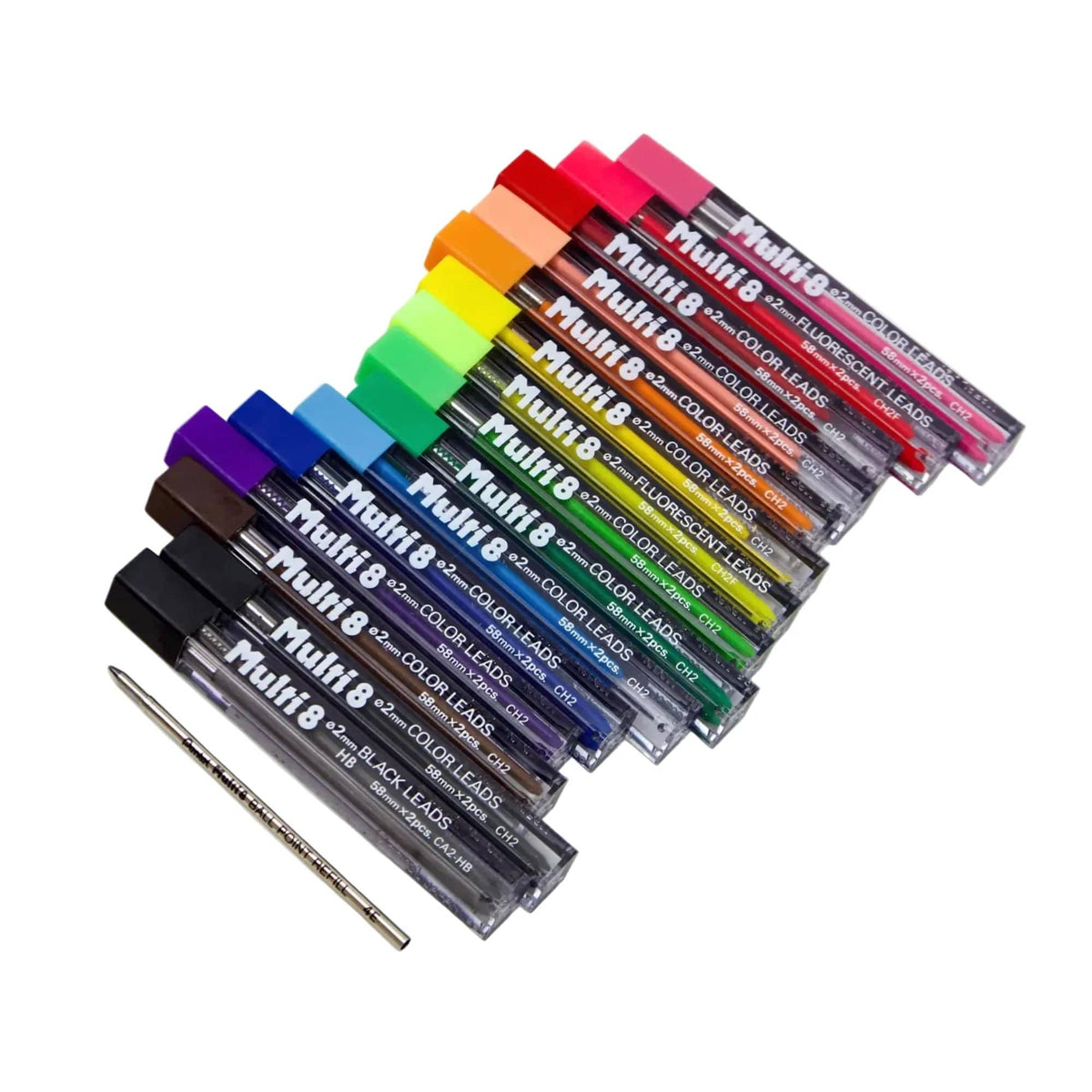 Pentel - Minas Multi 8 Refill 2,0 mm