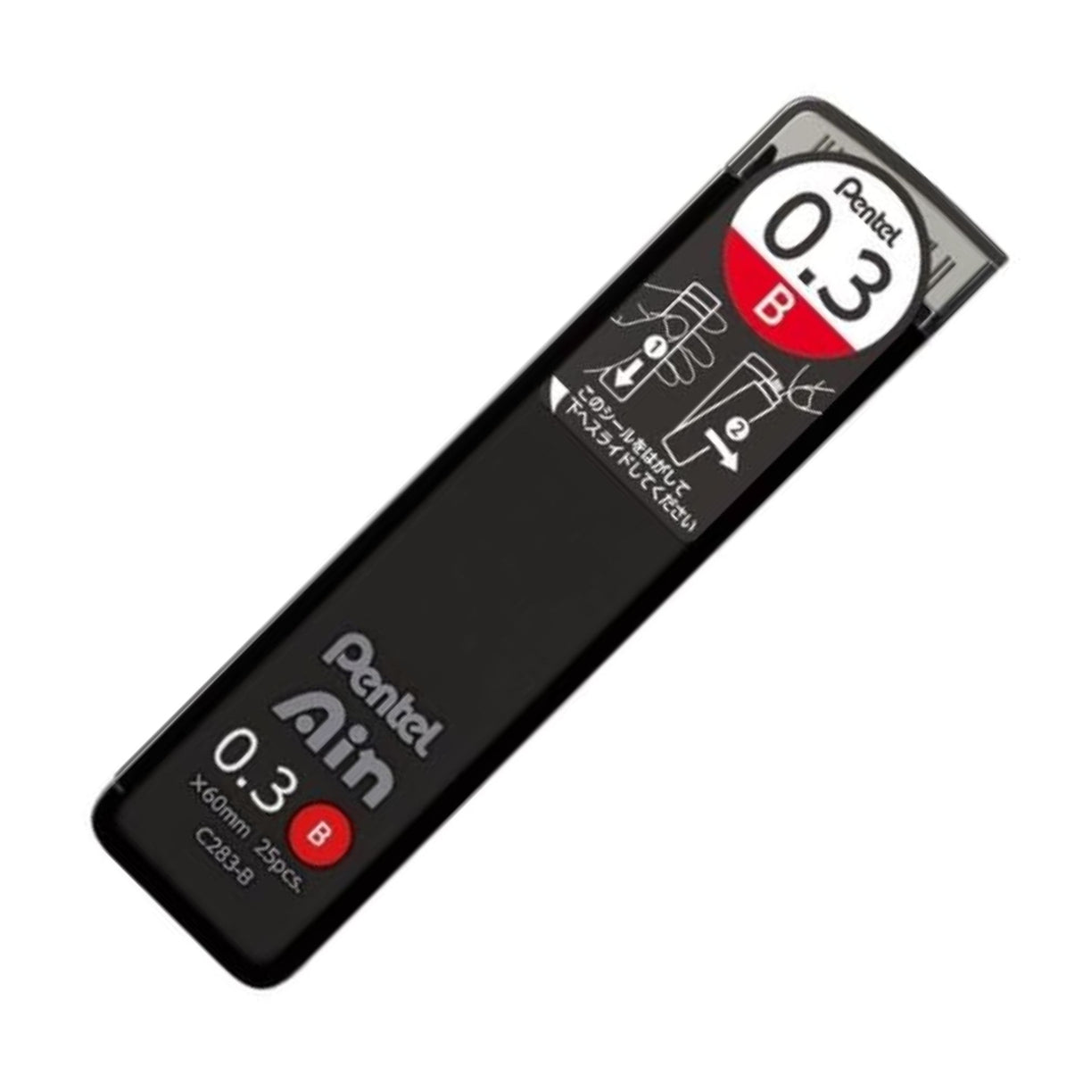 Pentel - Pack 15 Minas para Portaminas Ain Stein 0,3 mm