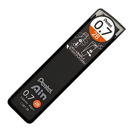 Pentel - Pack 40 Minas para Portaminas Ain Stein 0,7 mm