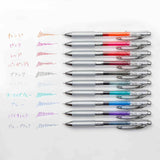 Pentel - Set 10 Lápices Gel Energel InFree 0,4 mm