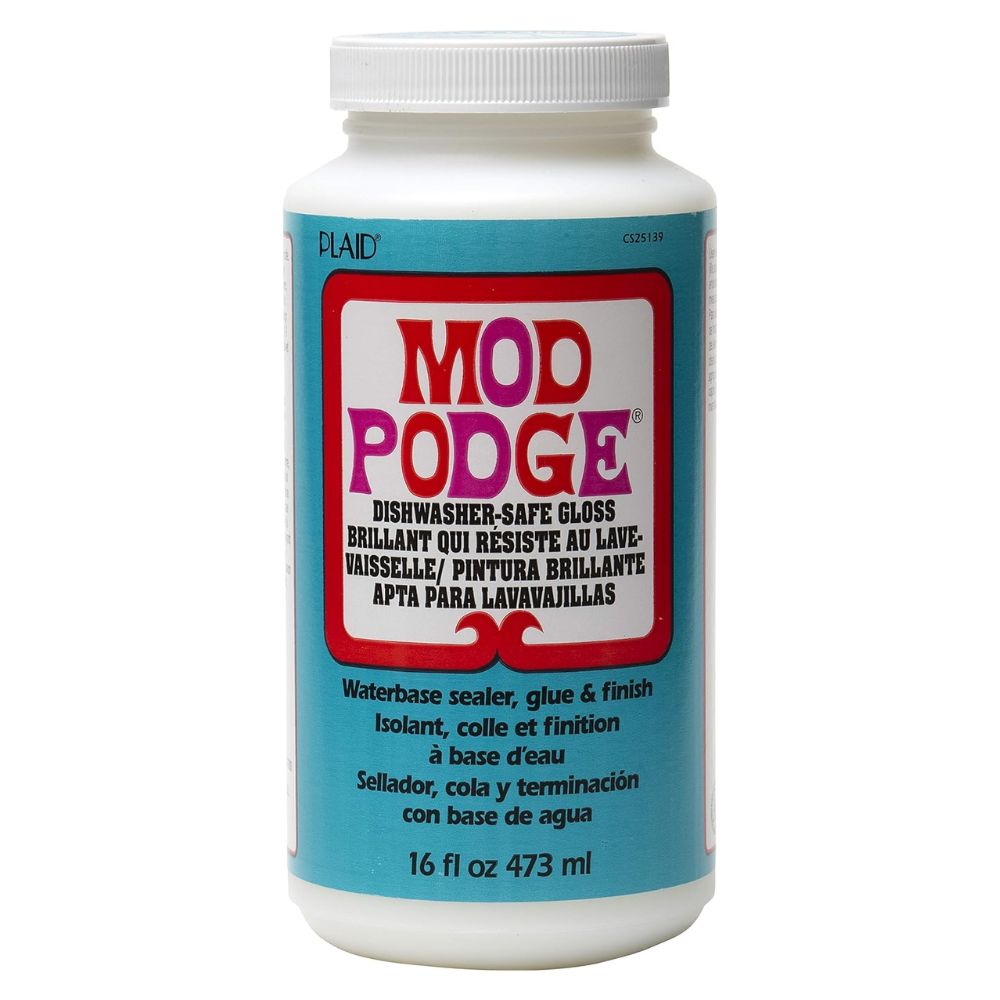 Plaid Mod Podge - Sellador y Acabado Dishwasher Safe