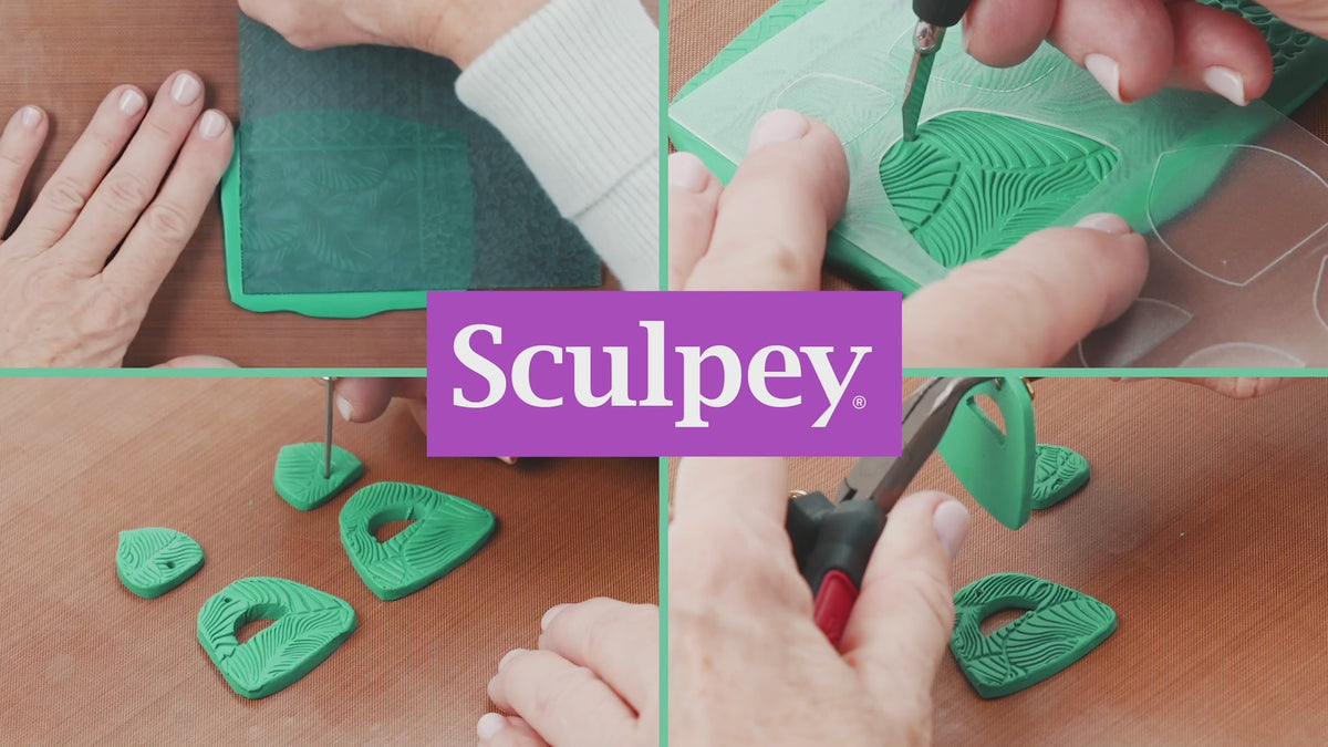Sculpey Tools - Placa de Texturas para Arcilla Naturaleza