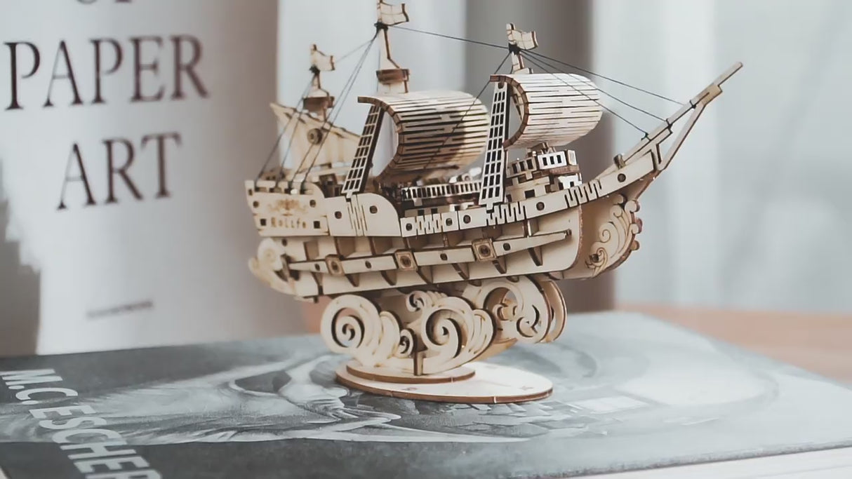 Rolife Classical - Puzzle 3D Japanese Diplomatic Ship