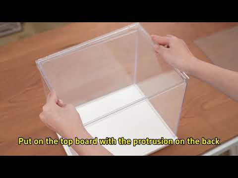 Rolife - Caja Exhibidora Crystal Clear para Miniaturas