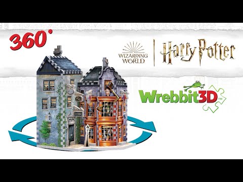 Wrebbit - Puzzle 3D Harry Potter Weasleys' Wizard Wheezes & Daily Prophet