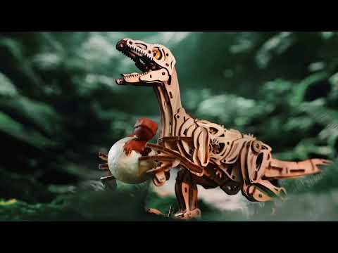 Rokr Prehistoric Planet - Puzzle 3D Velociraptor