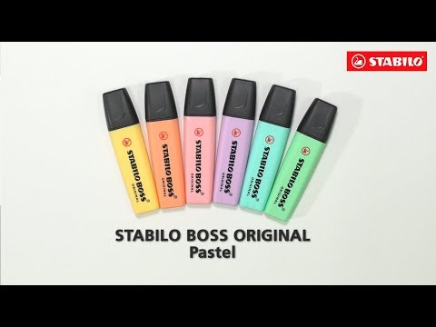 Stabilo Boss - Set 4 Destacadores Pastel A
