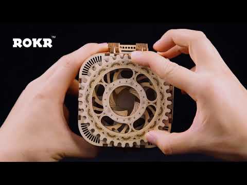Rokr Mechanical Gears - Puzzle 3D Treasure Box Caja del Tesoro