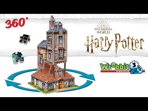 Wrebbit - Puzzle 3D Harry Potter Weasley Family Home