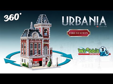 Wrebbit - Puzzle 3D Urbania Collection Fire Station