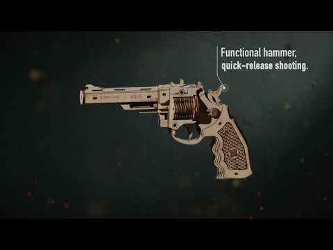 Rokr Justice Guard - Puzzle 3D Revolver Corsac M60