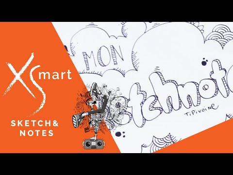 Canson XSmart - Block Sketch & Notes A4 50 hojas 90 g/m2