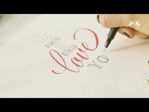 Faber Castell Pitt Artist Pen - Kit Lettering For The Love of Letters