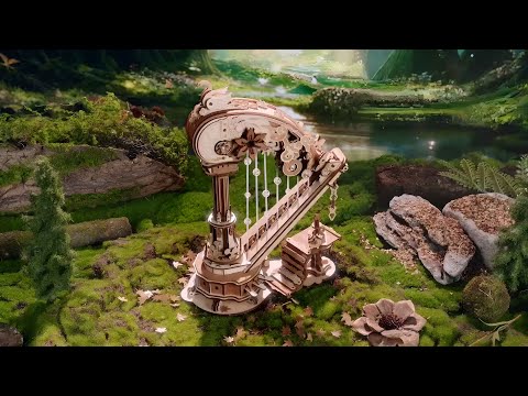 Rokr Mechanical Music Box - Puzzle 3D Magic Harp