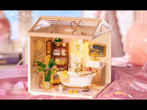 Rolife Super Creator - Casas Miniatura Pop Bubble Bathroom