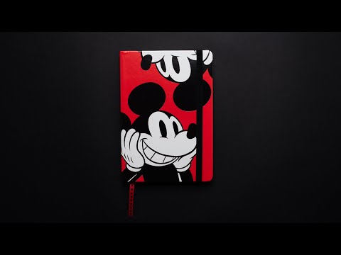 Mooving - Libreta Notes A5 Líneas Tapa Dura Mickey Mouse