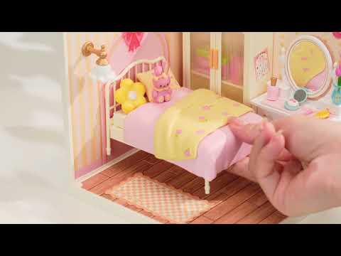 Rolife Super Creator - Casas Miniatura Lovely Pink Bedroom