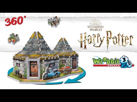 Wrebbit - Puzzle 3D Harry Potter Hagrid's Hut