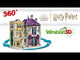 Wrebbit - Puzzle 3D Harry Potter Madam Malkin's & Florean Fortescue's Ice Cream