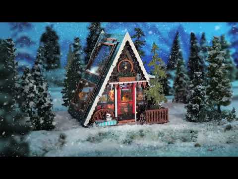 Rolife DIY Mini House - Casas Miniatura A-Frame Cabin