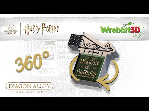 Wrebbit - Puzzle 3D Harry Potter Borgin And Burkes