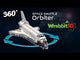 Wrebbit - Puzzle 3D American Icons Space Shuttle-Orbiter