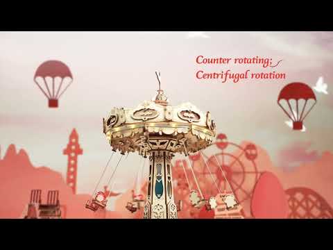 Rokr Wonderland Amusement - Puzzle 3D Swing Ride