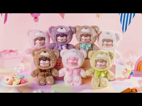Rolife Nanci - Blind Box Colorful Chocolate Cutie Bears Peluche Vinyl Plush