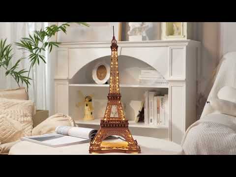 Rolife - Puzzle 3D Night of the Eiffel Tower Torre Eiffel LED