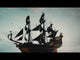 Rokr Scale Model Vehicle - Puzzle 3D Barco Pirata Seahorse Barque