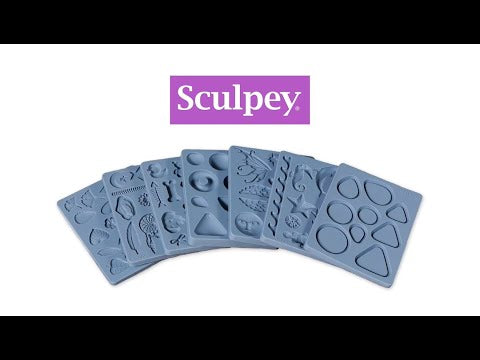 Sculpey - Moldes para Arcilla Horneable de Silicona Figuras Convexas