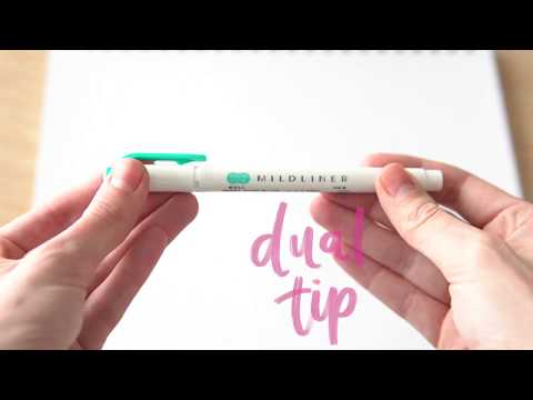 Set 5 Destacadores Zebra Mildliner Doble Punta Friendly Colors