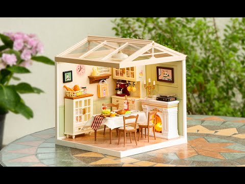Rolife Super Creator - Casas Miniatura Warm Dining Room