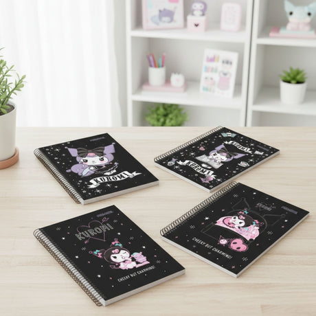 Proarte - Cuaderno Kuromi 16,2 x 21,5 cm 150 h 7 mm